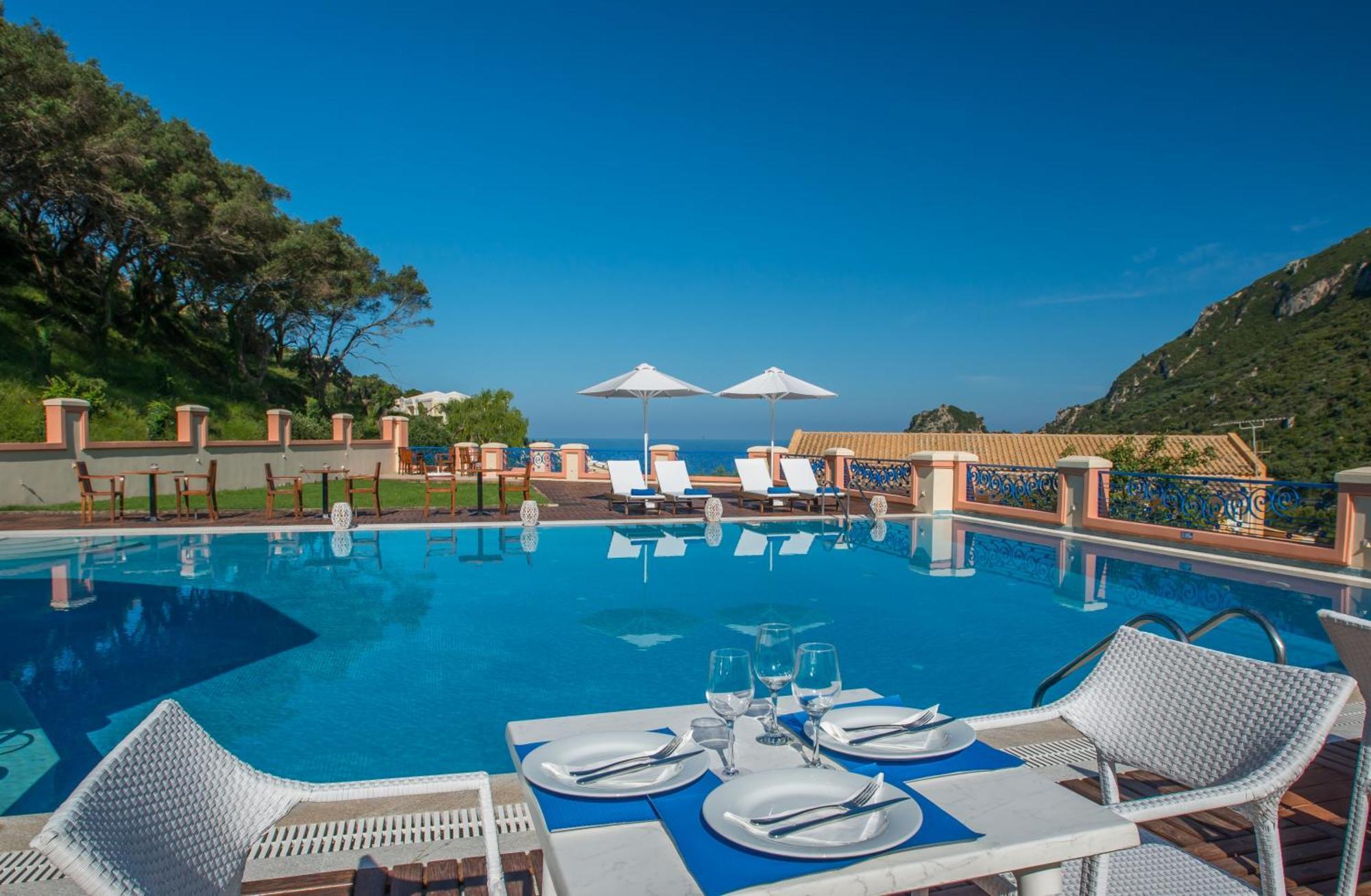 Philoxenia Otel Ermones Dış mekan fotoğraf